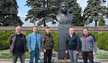 Максим Щепинов побывал на передовой